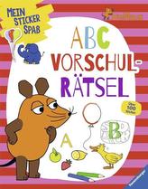 Mein Sticker Spaß Die Maus: ABC Vorschulrätsel