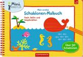Mein erstes Schablonen-Malbuch: Fisch, Delfin und Seepferdchen