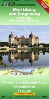 Moritzburg und Umgebung - Friedewald - Moritzburger Teichgebiet 1 : 15 000