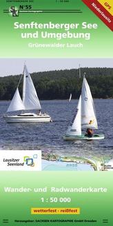 Senftenberger See und Umgebung 1 : 50 000