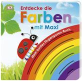 Mein buntes Fingerspuren-Buch. Entdecke die Farben mit Maxi