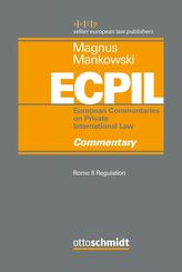European Commentaries on Private International Law (ECPIL), Vol. III