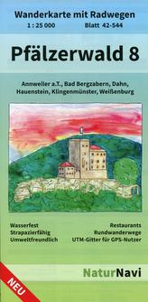 Pfälzerwald 8. Blatt 42-544, 1 : 25 000