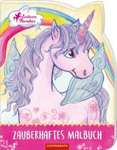Einhorn-Paradies: Zauberhaftes Malbuch