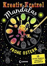 Kreativ-Kratzel Mandalas: Frohe Ostern