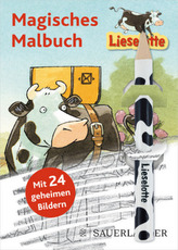 Lieselotte Magisches Malbuch. Mit Bleistift