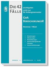 Die 42 wichtigste Fälle zur GoA und zum Bereicherungsrecht