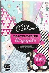 Sei kreativ! - Bastelpapier Glitzerzauber