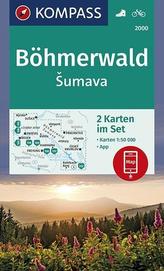Böhmerwald, sumava 1:50 000