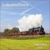 Lokomotiven Legendary Trains 2020 - Broschürenkalender - Wandkalender - mit herausnehmbarem Poster - Format 30 x 30 cm
