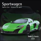 Sportwagen Sports Cars 2020 - Broschürenkalender - Wandkalender - mit Schulferientabelle - Format 30 x 30 cm