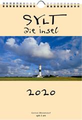 Sylt - die Insel 2020  A4 Wandkalender Hochformat