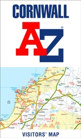  Cornwall A-Z Visitors\' Map