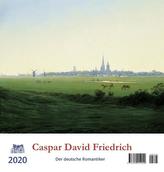 Caspar David Friedrich 2020 Postkartenkalender