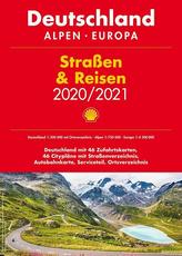 Shell Straßen & Reisen 2020/21 Deutschland 1:300.000, Alpen, Europa