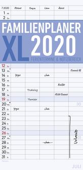 Familienplaner XL 2020 mit 5 Spalten