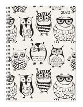 Ladytimer Ringbuch Owls 2020