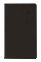 Slimtimer Touch PVC schwarz 2020 - mit Adressbuch