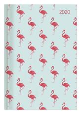 Buchkalender Style Flamingos 2020 - Bürokalender A5