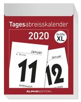 Tagesabreißkalender XL 2020