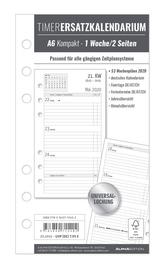 Timer Ersatzkalendarium A6 Kompakt 2020