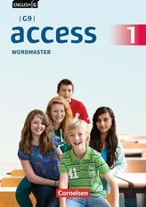 English G Access - G9 - Band 1: 5. Schuljahr- Wordmaster mit Lösungen