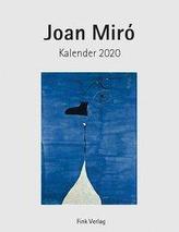 Joan Miró 2020. Kunstkarten-Einsteckkalender