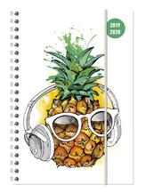 Collegetimer A5 Woche Pineapple Ringbuch 2019/2020