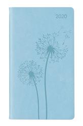 Ladytimer Slim Deluxe Pastel Blue 2020 - Taschenplaner - Taschenkalender (9 x 16)