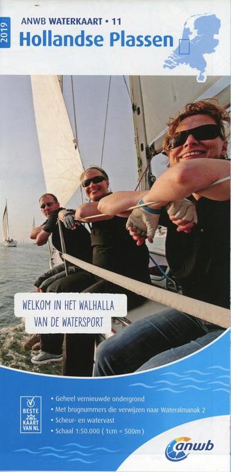 Waterkaart 11 Hollandse Plassen 1:50 000 Waterkaart 11 Hollandse Plassen 1:50 000
