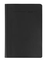 Buchkalender Mini PVC schwarz 2020 - Bürokalender A6