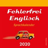 Fehlerfrei Englisch Sprachkalender 2020