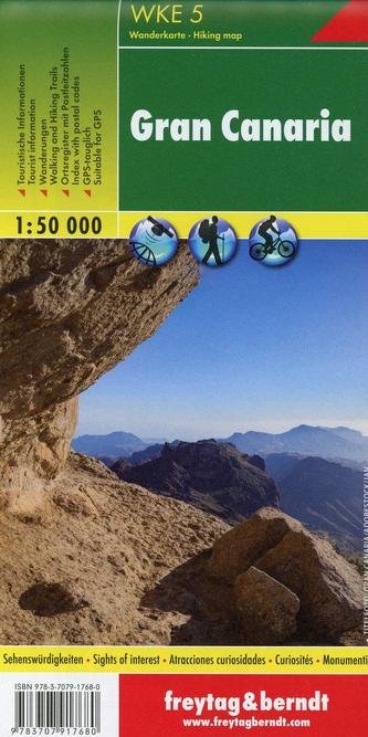 Gran Canaria, Wanderkarte 1:50.000 Gran Canaria, Wanderkarte 1:50.000
