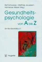 Gesundheitspsychologie von A bis Z