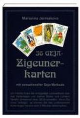 36 Geja Zigeunerkarten. Buch