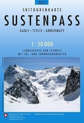 Swisstopo 1 : 50 000 Sustenpass Ski