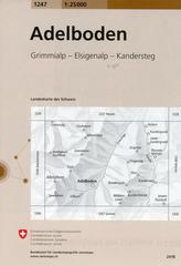 Swisstopo 1 : 25 000 Adelboden