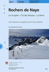 Swisstopo 1 : 50 000 Rochers de Naye Ski