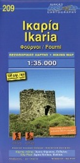 Ikaria Fourni 1 : 35 000 Hiking Map