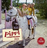 Pippi Langstrumpf Broschurkalender 2021