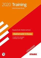 Lösungen zu Training Abschlussprüfung Hauptschule 2020 - Mathematik 9. Klasse - Niedersachsen