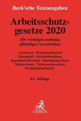 Arbeitsschutzgesetze 2020