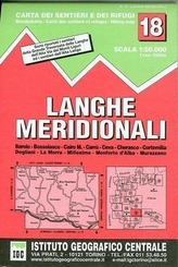 Wanderkarte 18 Langhe 1:50000