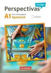 Perspectivas contigo A1 - Kurs- und Übungsbuch mit Vokabeltaschenbuch