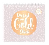 Mini-Kalender 2021 Du bist ein Goldstück