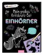 Mein großes Kritzkratz-Set - Einhörner