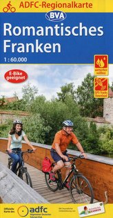 ADFC-Regionalkarte Romantisches Franken, 1:60.000, reiß- und wetterfest, GPS-Tracks Download