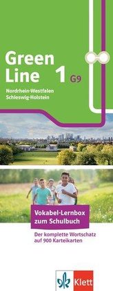 Green Line 1 G9 (Ausgabe ab 2019) Klasse 5 Vokabel-Lernbox zum Schulbuch