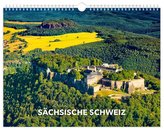 Sächsische Schweiz 2021 Kalendarium schwarz 40x30 cm