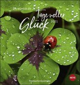 Ich wünsch dir... Tage voller Glück 2021. Postkartenkalender